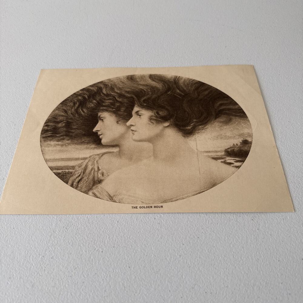 The Golden Hour William Baer 9.5” X 7”
